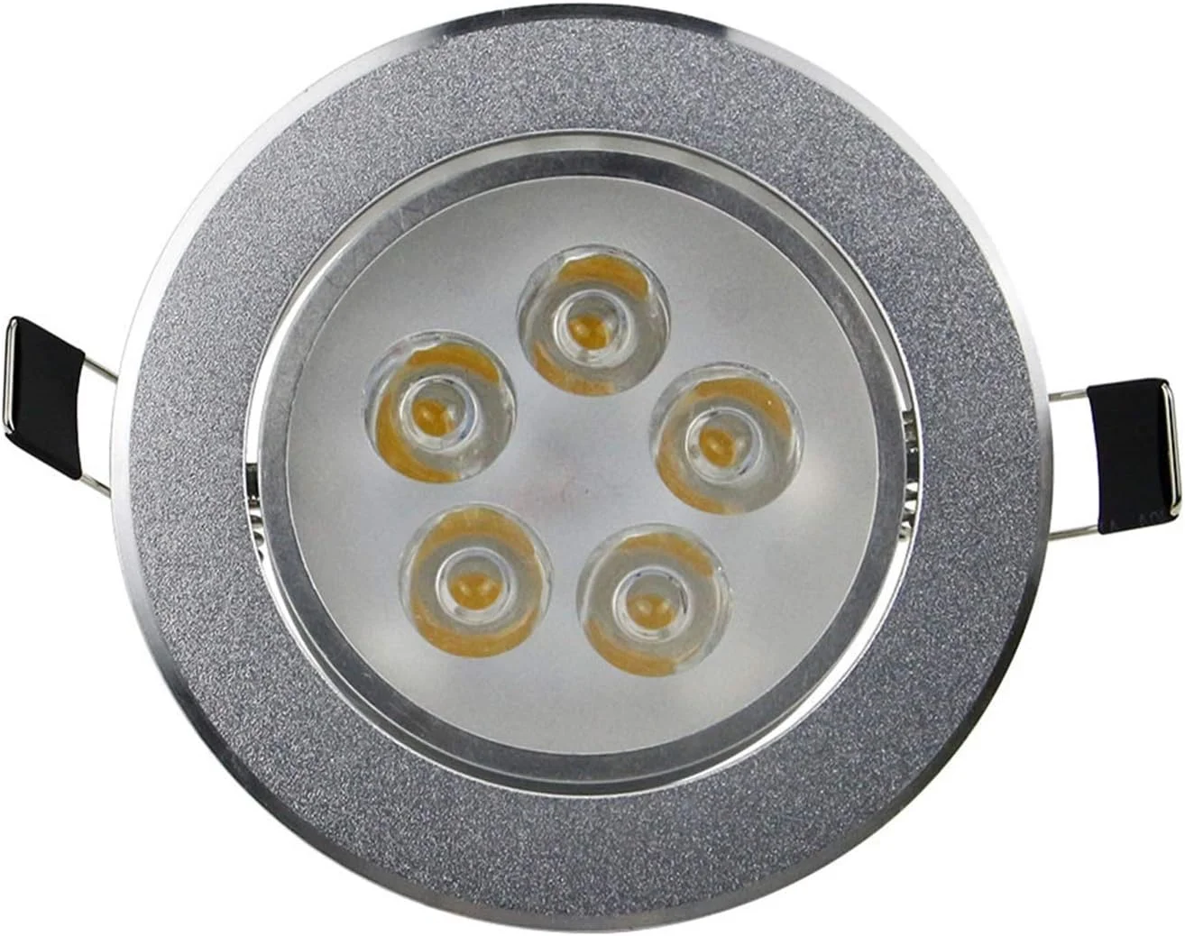 چراغ سقفی ال ای دی توکار 3W 5W 7W 9W 12W 15W مناسب روشنایی منزل AC85-265V (رنگ: سفید گرم، اندازه: 12 وات)
