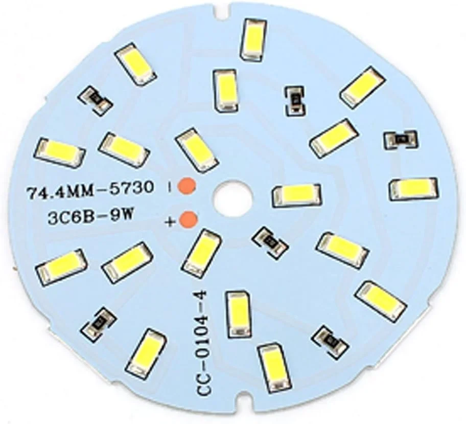 برد آلومینیومی چراغ LED سقفی Aexit با توان 9 وات، نور سفید خالص، 18 عدد SMD 5730