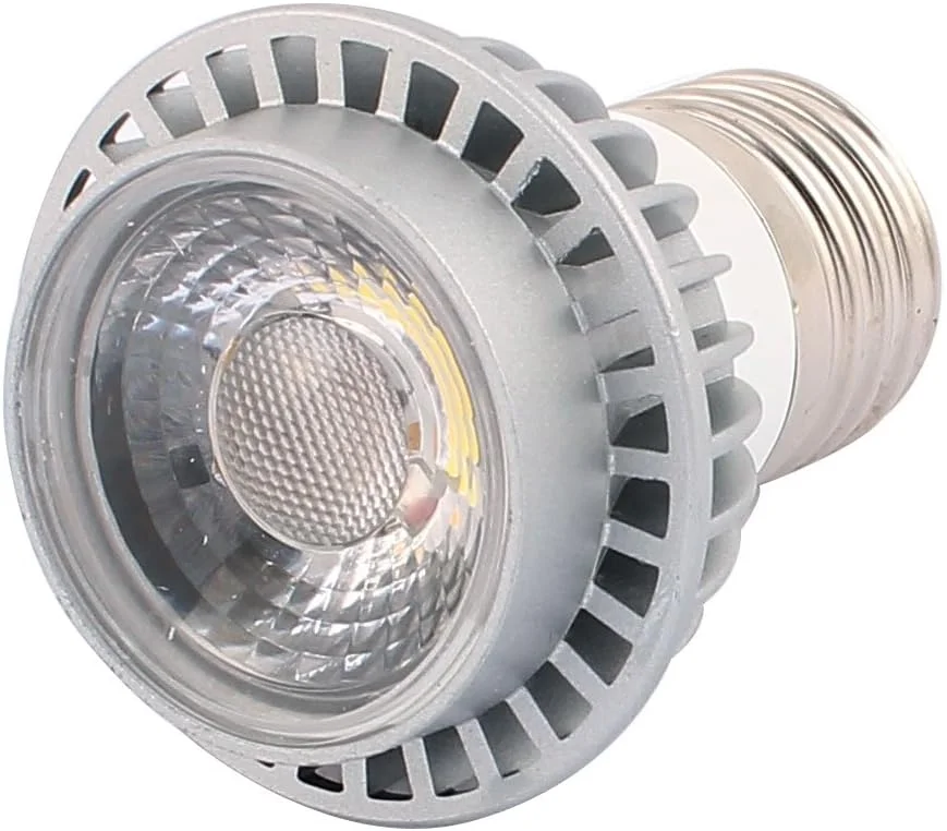 لامپ ال ای دی COB پایه E27 با توان 3 وات AC85-265 ν، نورافکن، کم مصرف، سفید خالص