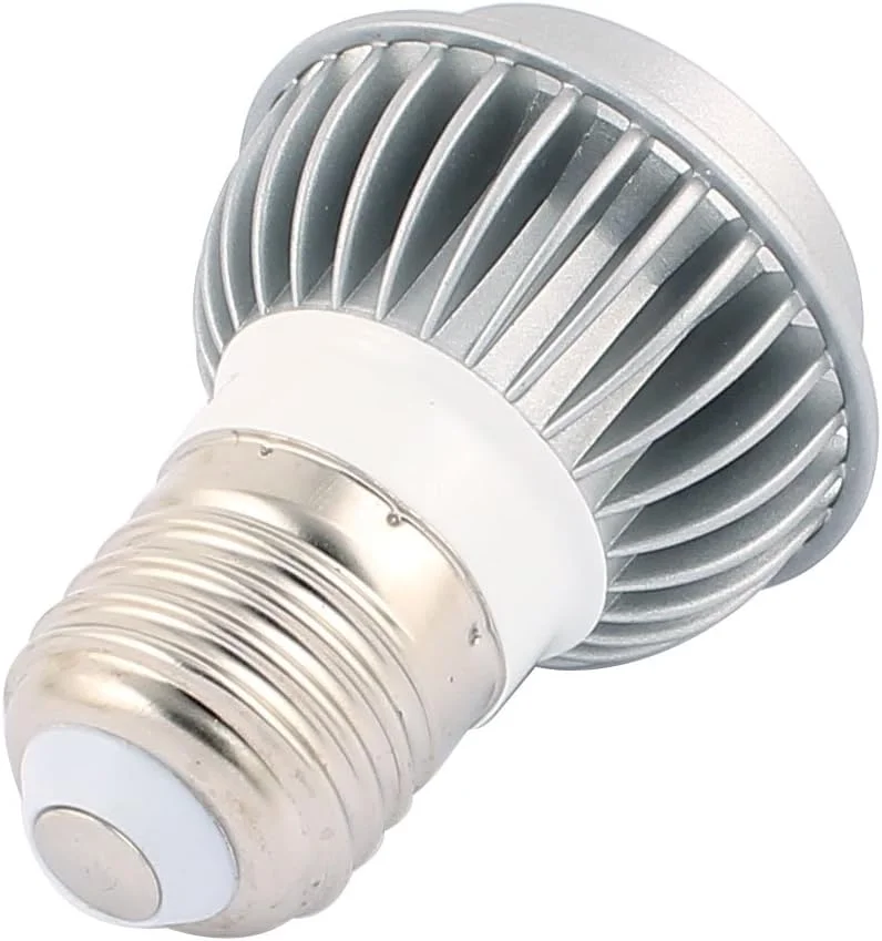 لامپ ال ای دی COB پایه E27 با توان 3 وات AC85-265 ν، نورافکن، کم مصرف، سفید خالص