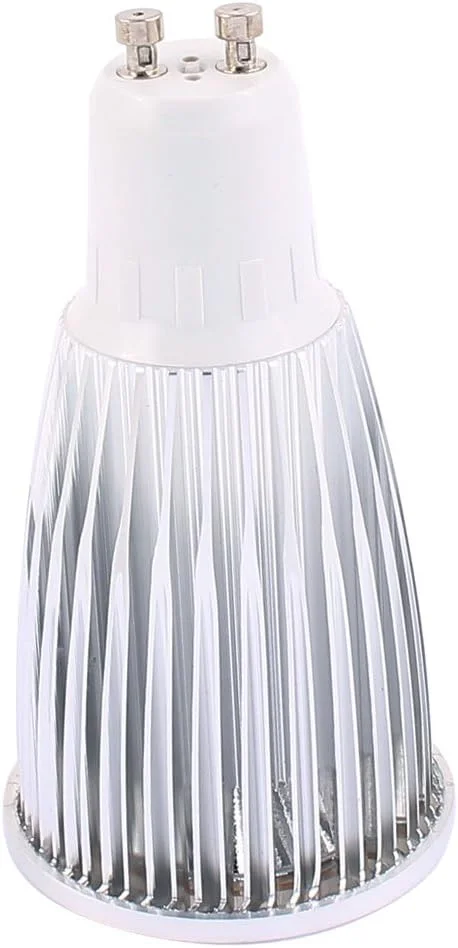 Aexit AC85-265 (تجهیزات روشنایی و کنترل) لامپ ال ای دی 7 وات GU10 COB، چراغ روشنایی پایین، صرفه جویی در انرژی، نور سفید گرم
