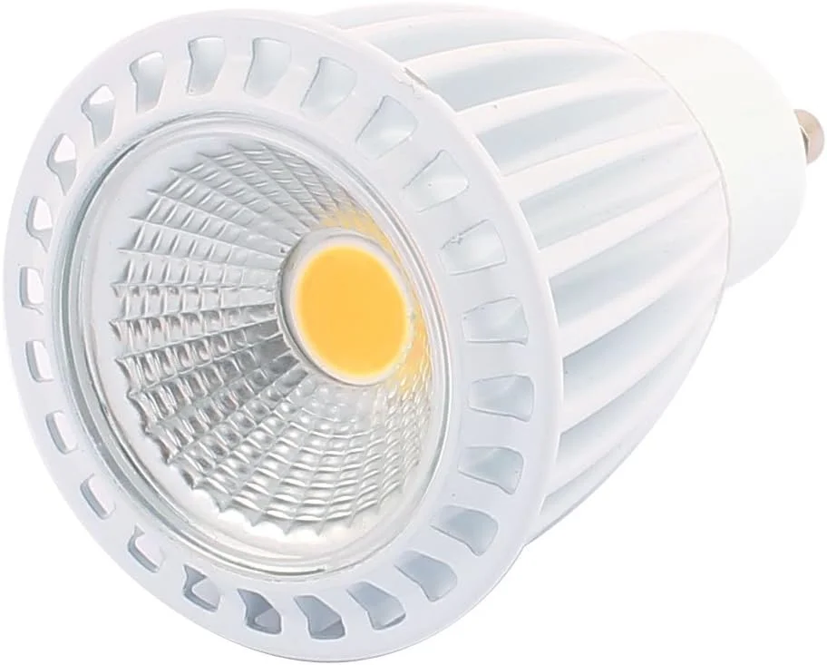 Aexit AC85-265 (تجهیزات روشنایی و کنترل) لامپ ال ای دی 7 وات GU10 COB با نورافکن 560 لومن (83ry868qf371) سفید خالص