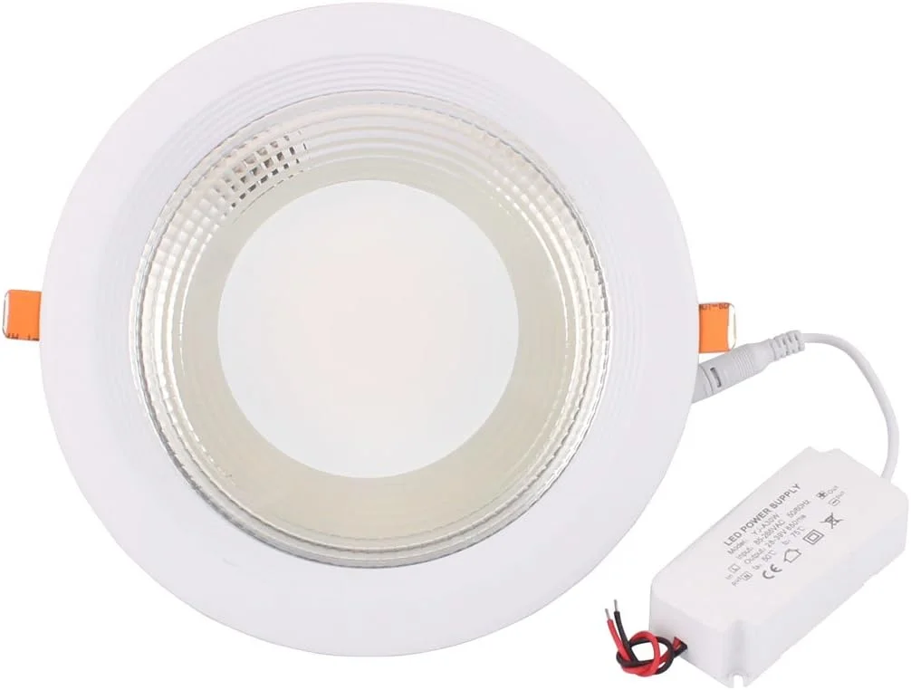 چراغ سقفی ال ای دی 30 وات COB با چیپ AC85-265، نور مخفی توکار، رنگ سفید گرم (ac305f704efad55aecbc07d4b33b46b3)