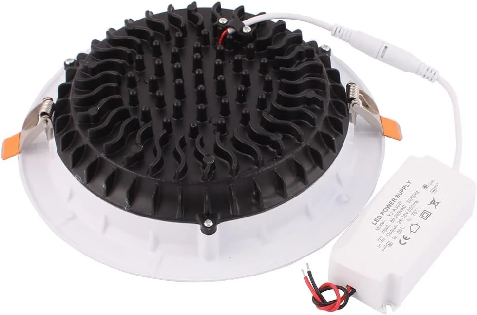 چراغ سقفی ال ای دی 30 وات COB با چیپ AC85-265، نور مخفی توکار، رنگ سفید گرم (ac305f704efad55aecbc07d4b33b46b3)