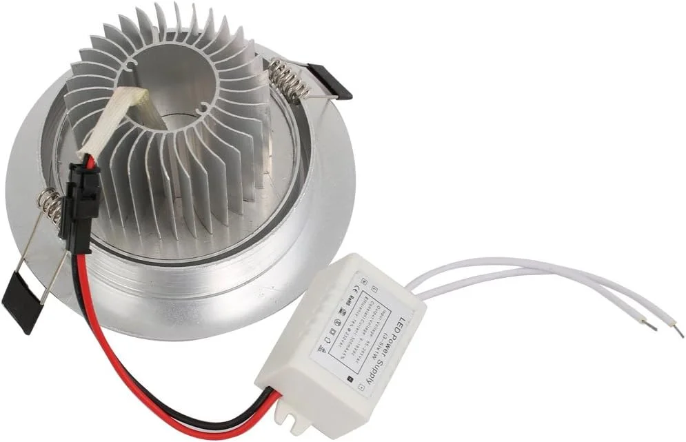 چراغ سقفی ال ای دی گرد نور سفید AC85-265 ν (تجهیزات روشنایی و کنترل)