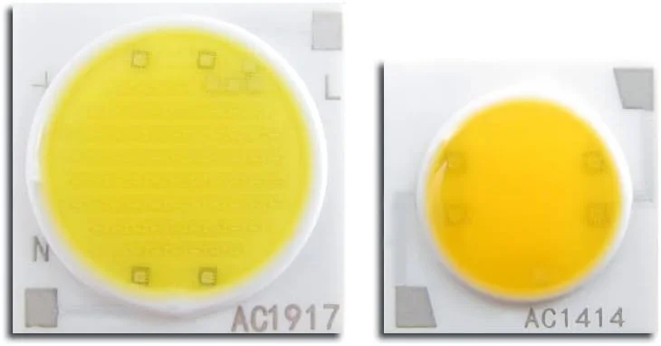 AETOOL - لامپ ال ای دی COB با پایه سرامیکی 3 وات 5 وات 7 وات 9 وات 12 وات 15 وات 20 وات 30 وات 50 وات AC220v دیود آی سی هوشمند برای نورافکن، پروژکتور، چراغ پایین، ال ای دی DIY (سفید سرد 6500K AC220v)