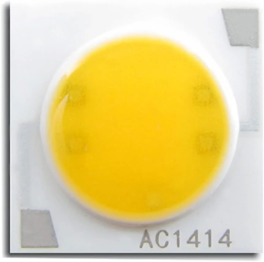 AETOOL - لامپ ال ای دی COB با پایه سرامیکی 3 وات 5 وات 7 وات 9 وات 12 وات 15 وات 20 وات 30 وات 50 وات AC220v دیود آی سی هوشمند برای نورافکن، پروژکتور، چراغ پایین، ال ای دی DIY (سفید سرد 6500K AC220v)