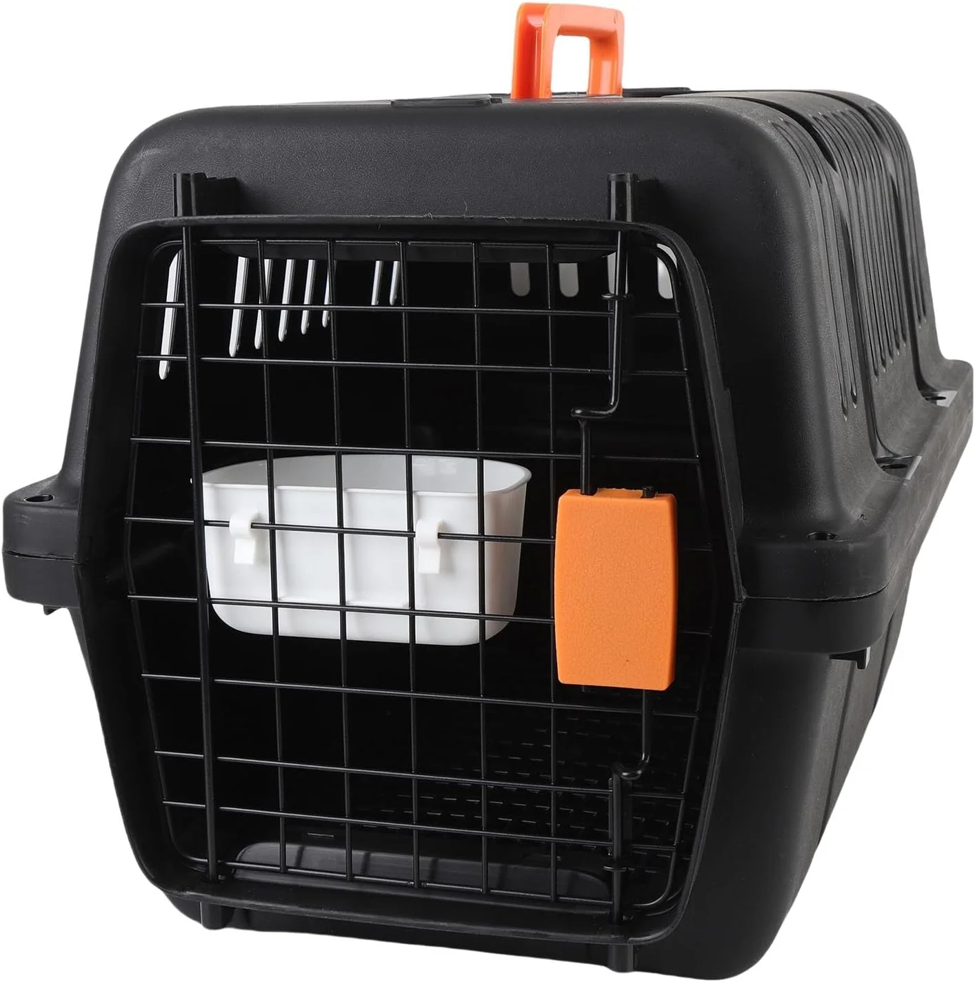 باکس حمل سگ پلاستیکی جیاوو، باکس حمل گربه سبک و قابل حمل برای سفرهای آرام و راحت (مشکی) باکس حمل سگ پلاستیکی جیاوو، باکس حمل گربه سبک و قابل حمل برای سفرهای آرام و راحت (مشکی)