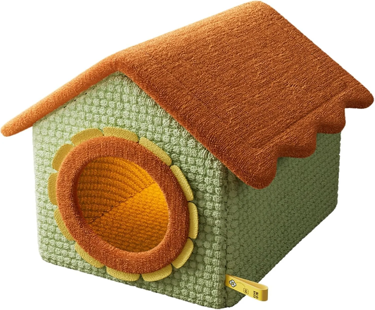 خانه حیوانات خانگی، پناهگاه گرم و قابل شستشو | تخت گربه سرپوشیده قابل شستشو | برای بچه گربه ها، حیوانات خانگی کوچک، گوشه بازی، زمستان، هوای سرد کریسمس