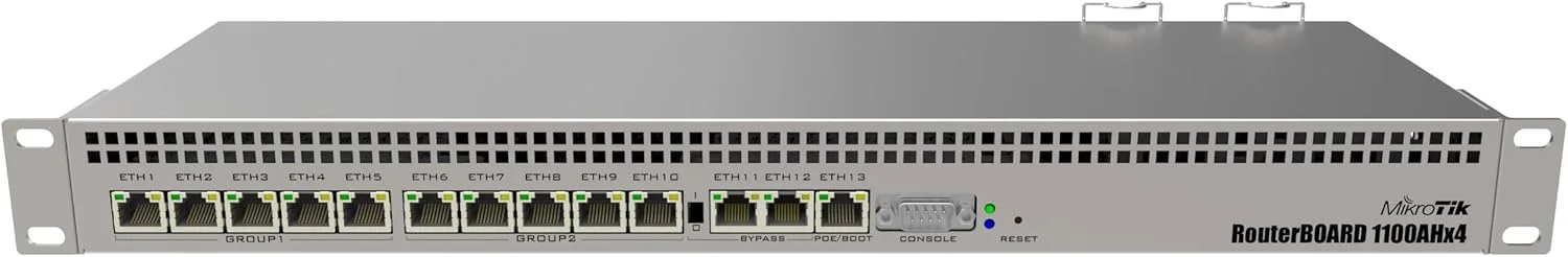 روتر بورد میکروتیک - RB1100Dx4 - نسخه Dude - روترهای پورت اترنت