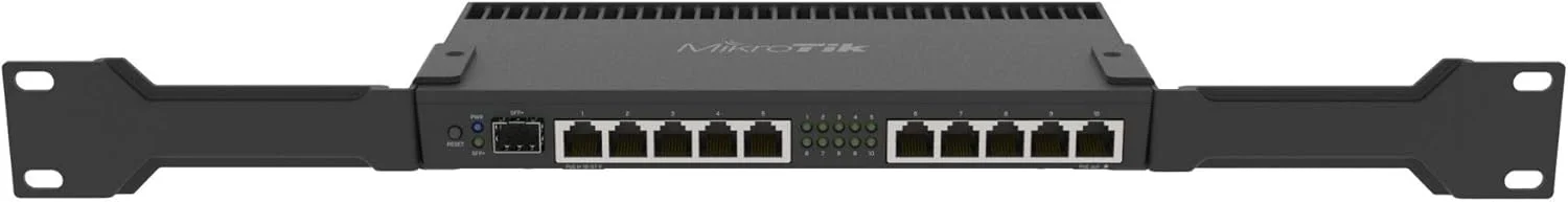 روتر گیگابیتی 10 پورت اترنت MikroTik RB4011iGS+RM روتر گیگابیتی 10 پورت اترنت MikroTik RB4011iGS+RM