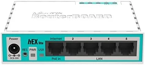 روتربورد MikroTik - RB750Gr3 (hEX) - روترهای پورت اترنت روتربورد MikroTik - RB750Gr3 (hEX) - روترهای پورت اترنت