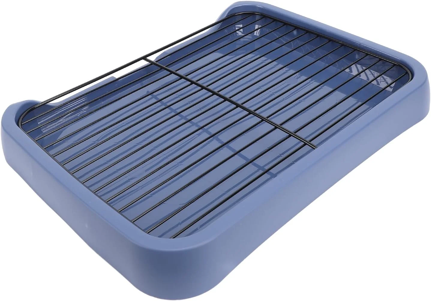 سینی دستشویی سگ Depisuta، جعبه بستر قابل حمل و جداشدنی سگ، جای پد ادرار توله سگ سرپوشیده با توری برای سگ های کوچک و متوسط، ساختار پایدار، مواد ایمن سینی دستشویی سگ Depisuta، جعبه بستر قابل حمل و جداشدنی سگ، جای پد ادرار توله سگ سرپوشیده با توری برای سگ های کوچک و متوسط، ساختار پایدار، مواد ایمن