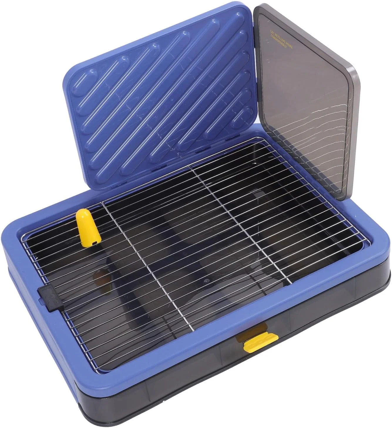 تخته توالت سگ Fabater با دیواره های بلند، نگهدارنده آموزش ادرار توله سگ جادار، ایده آل برای سگ های سایز متوسط، تمیز کردن آسان تخته توالت سگ Fabater با دیواره های بلند، نگهدارنده آموزش ادرار توله سگ جادار، ایده آل برای سگ های سایز متوسط، تمیز کردن آسان