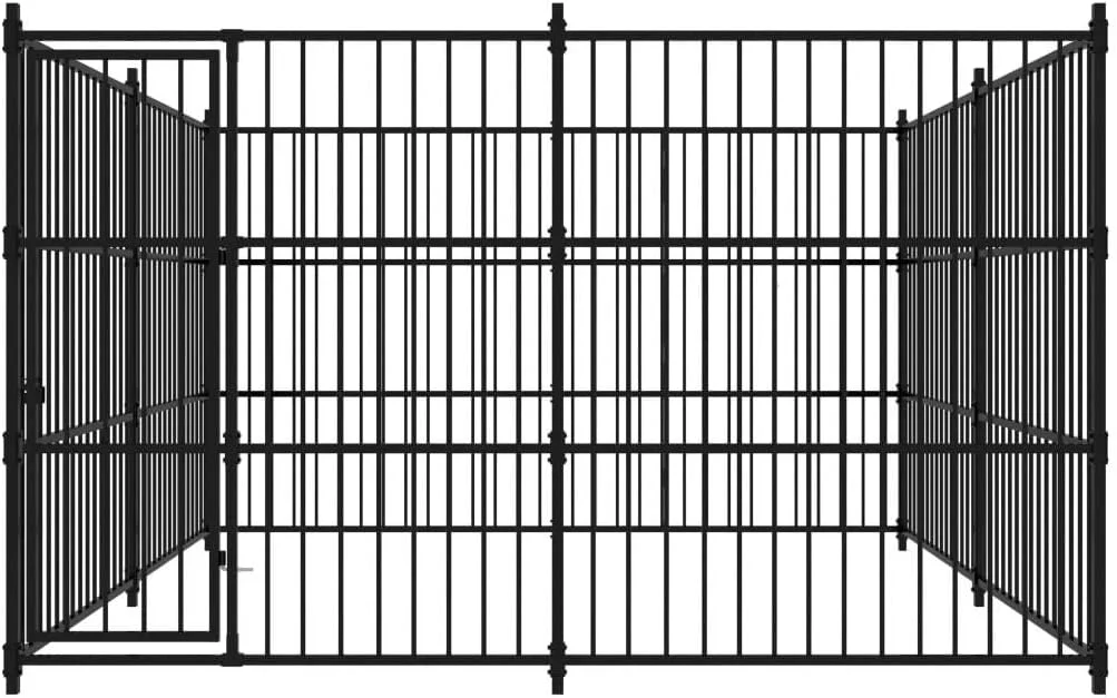 قفس سگ فضای باز 300x300x185 سانتی متر