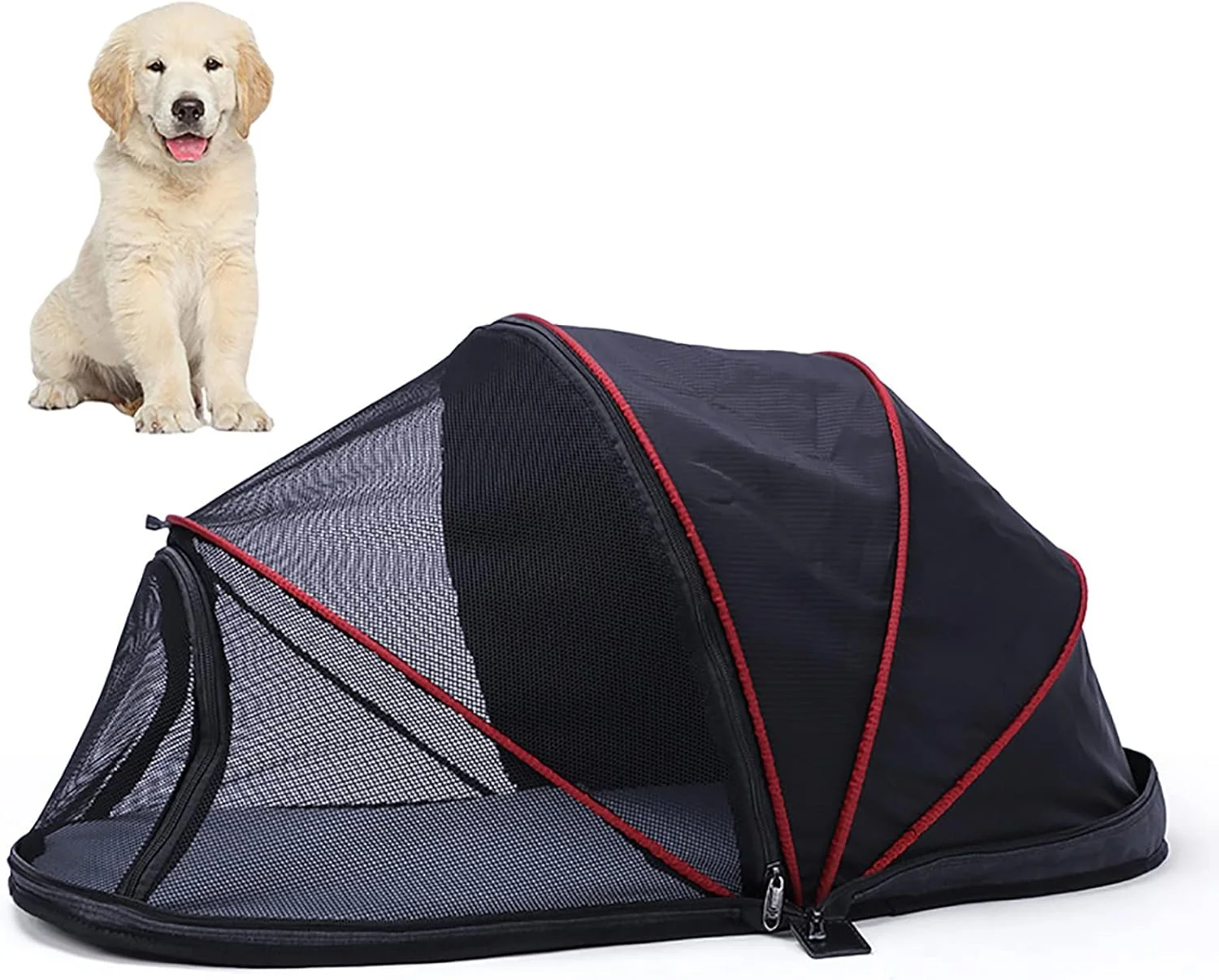 چادر گربه فضای باز، پارک بازی سگ و گربه، خانه سرگرم کننده حیوانات خانگی، چادر ورزشی قابل حمل با کیف حمل، قفس پارک بازی برای سگ ها، چادرهای بازی برای گربه ها و حیوانات کوچک