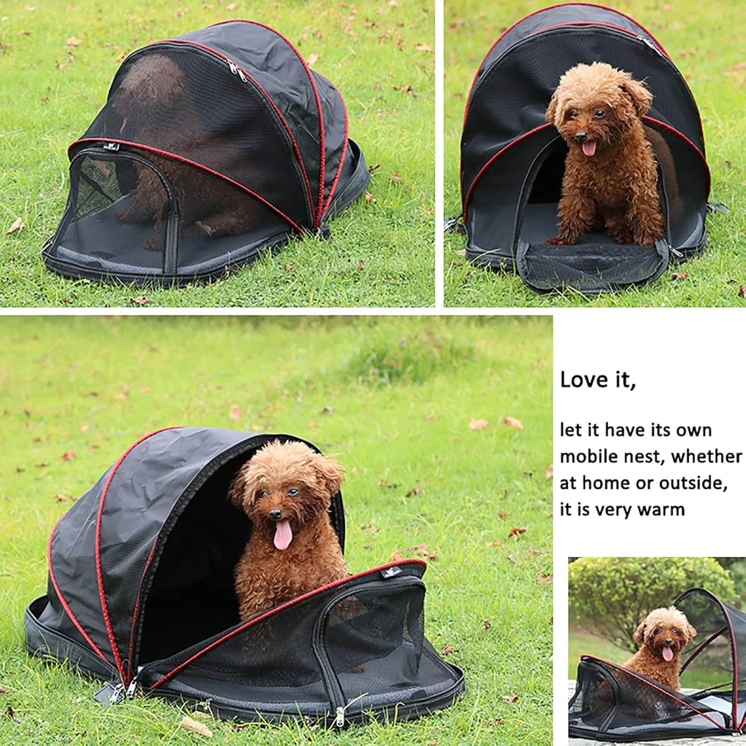 چادر گربه فضای باز، پارک بازی سگ و گربه، خانه سرگرم کننده حیوانات خانگی، چادر ورزشی قابل حمل با کیف حمل، قفس پارک بازی برای سگ ها، چادرهای بازی برای گربه ها و حیوانات کوچک