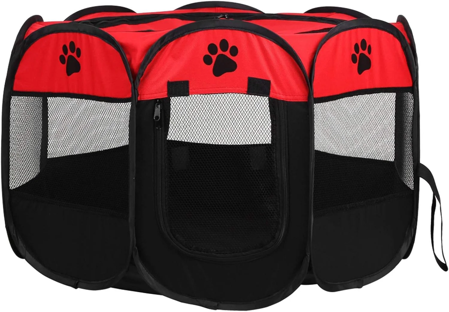 محوطه بازی تاشو قابل حمل حیوانات خانگی، قفس تمرینی، چادر، کیف حمل، مناسب فضای داخلی و خارجی، ضد آب، دارای سایبان قابل جابجایی برای توله سگ ها، بچه گربه ها، گربه ها و سگ های کوچک (قرمز) محوطه بازی تاشو قابل حمل حیوانات خانگی، قفس تمرینی، چادر، کیف حمل، مناسب فضای داخلی و خارجی، ضد آب، دارای سایبان قابل جابجایی برای توله سگ ها، بچه گربه ها، گربه ها و سگ های کوچک (قرمز)