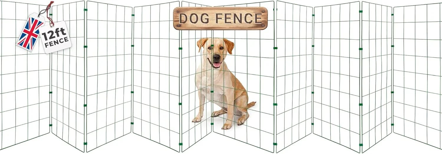 فنس تاشو و قابل حمل سگ P Dot Wolf Flexipanel | مناسب فضای داخلی و خارجی | دروازه | مانع (فنس 3.6 متری)