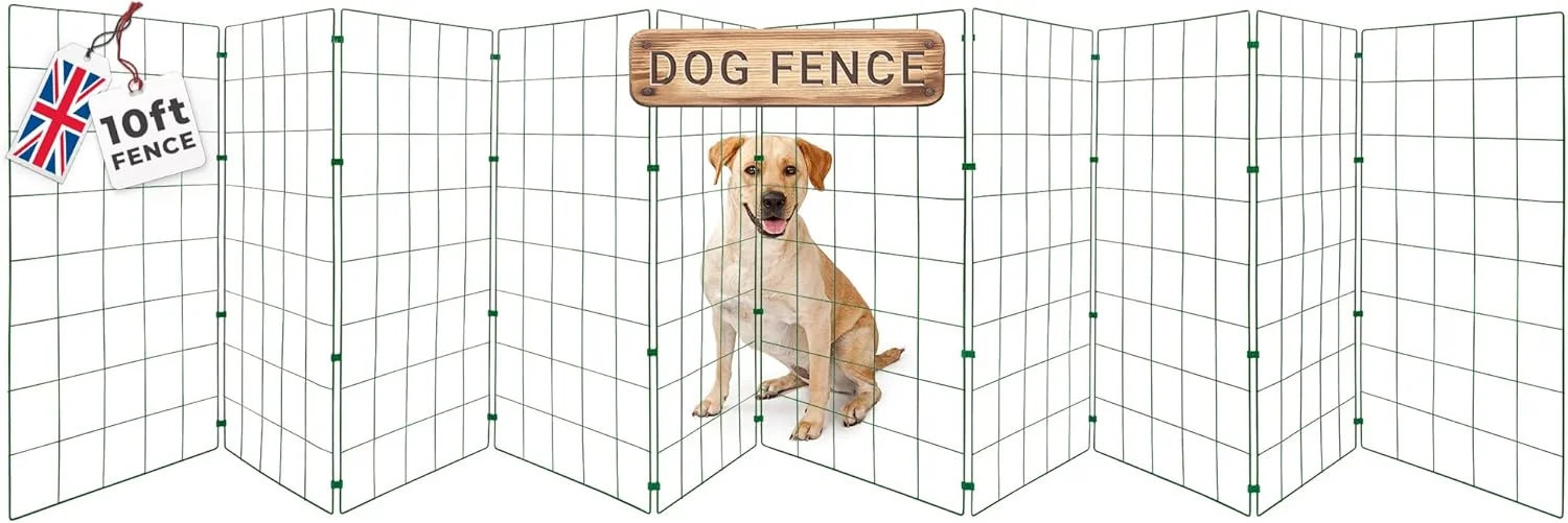 فنس تاشو و قابل حمل سگ P Dot Wolf Flexipanel | مناسب فضای داخلی و خارجی | دروازه | مانع (فنس 3 متری)