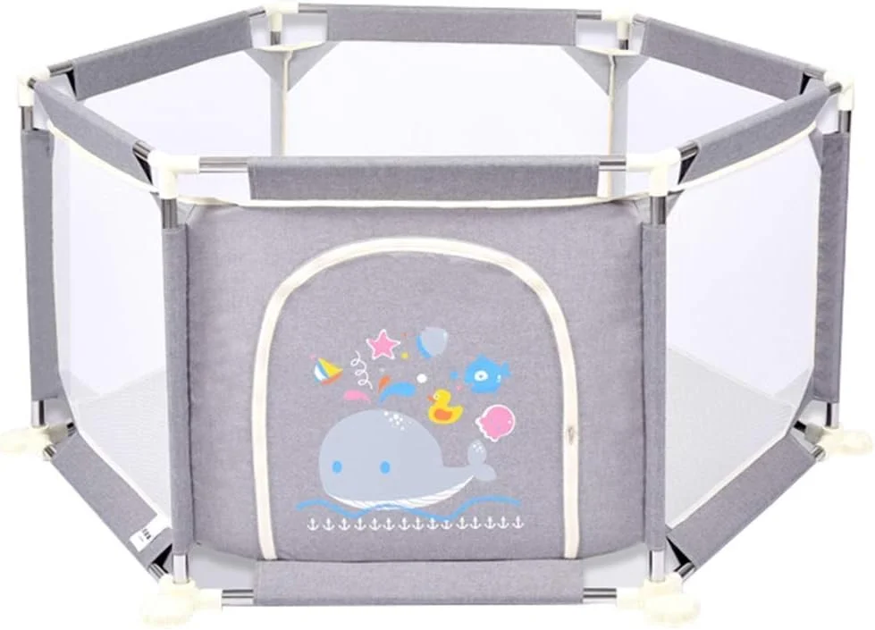 پارک بازی کودک داکگرید، مبلمان اتاق کودک، مجموعه پارک بازی و استخر توپ برای نوزادان | حصار پارک بازی کودک | ارتفاع ایمن 73 سانتی متر | قطر 132 سانتی متر