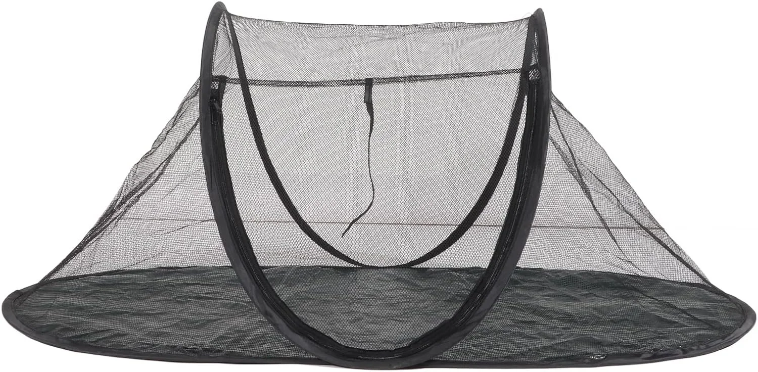 چادر توری قابل حمل و تاشو حیوانات خانگی Domary، مناسب برای فعالیت های داخل و خارج از منزل چادر توری قابل حمل و تاشو حیوانات خانگی Domary، مناسب برای فعالیت های داخل و خارج از منزل