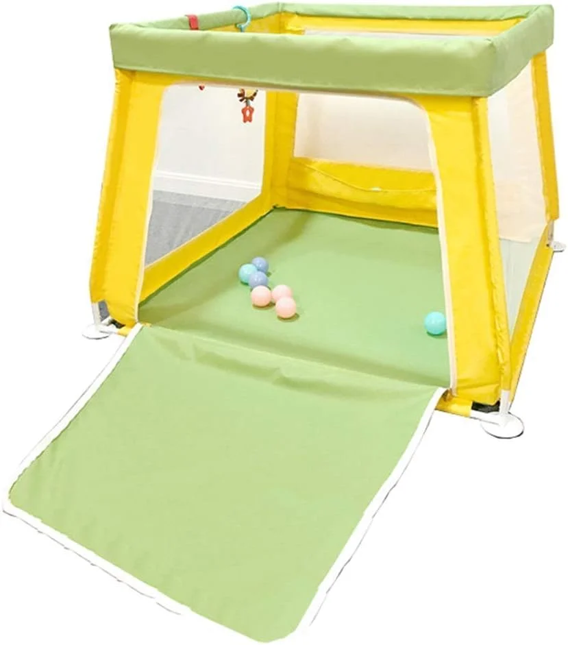 پارک بازی کودک DOKGRYD، مرکز فعالیت کودکان، پارک بازی برای نوزادان، استخر توپ - ارتفاع 70 سانتی متر - سبز