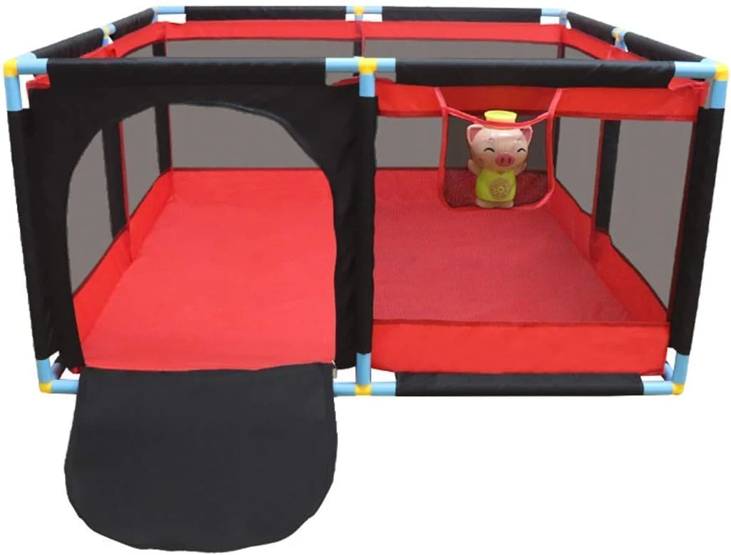 پارک بازی کودک DOKGRYD، مرکز بازی، حیاط بازی، پارک بازی کودک نوپا، اسباب بازی های پیش دبستانی، زمین بازی سرپوشیده، تشک های محافظ - 128x66 سانتی متر