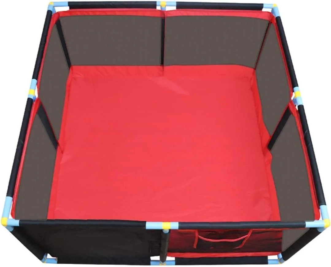 پارک بازی کودک DOKGRYD، مرکز بازی، حیاط بازی، پارک بازی کودک نوپا، اسباب بازی های پیش دبستانی، زمین بازی سرپوشیده، تشک های محافظ - 128x66 سانتی متر