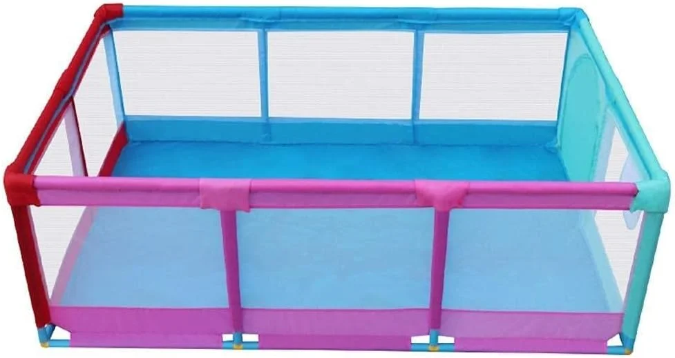 پارک بازی کودک DOKGRYD، مرکز فعالیت، زمین بازی سرپوشیده، استخر توپ اقیانوسی قابل شستشو، بامپر محافظ 128x190x66 سانتی متر