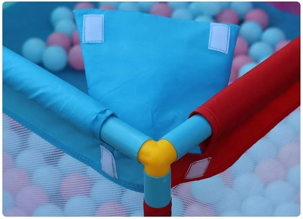 پارک بازی کودک DOKGRYD، مرکز فعالیت، زمین بازی سرپوشیده، استخر توپ اقیانوسی قابل شستشو، بامپر محافظ 128x190x66 سانتی متر