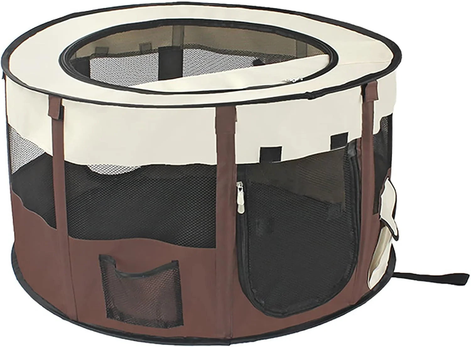 محوطه بازی سگ - محوطه های بازی تاشو حیوانات خانگی - چادر تمرینی برای توله سگ، گربه، بچه گربه، خرگوش، استفاده در سفر، نصب آسان LANUOP