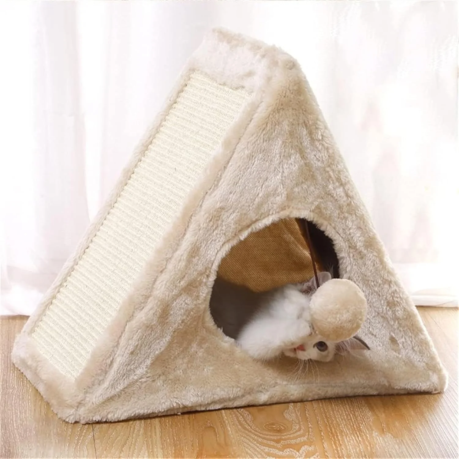 روکش کوسن مخملی DLUXCA، خانه چادری کوسن، خانه حیوانات خانگی برای گربه ها، محصولات برای حیوانات خانگی، وسایل برای گربه ها، لوازم جانبی، تخت تاشو روکش کوسن مخملی DLUXCA، خانه چادری کوسن، خانه حیوانات خانگی برای گربه ها، محصولات برای حیوانات خانگی، وسایل برای گربه ها، لوازم جانبی، تخت تاشو