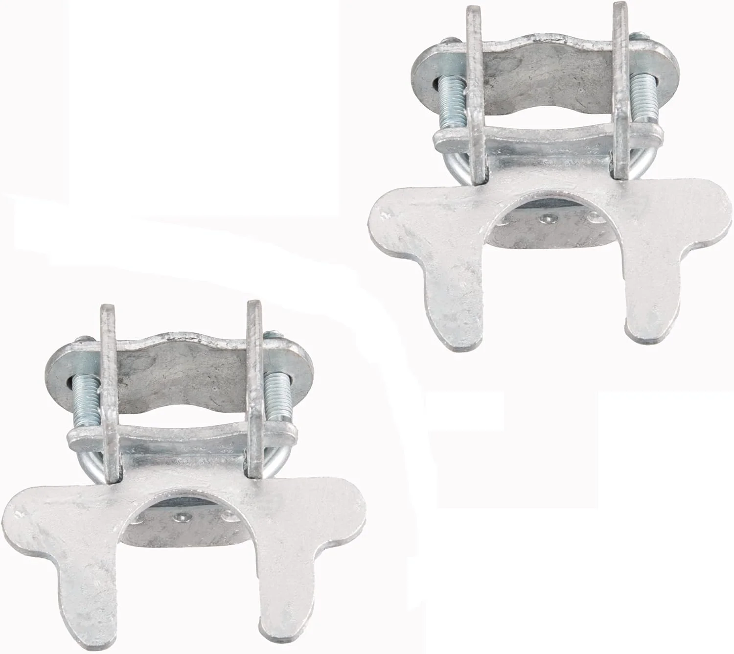 قفل درب قفس سگ Dailydanny سایز 1-3/8 اینچ، قفل پروانه ای درب توری زنجیری برای قفس سگ و پنل های قفس (2 عدد)