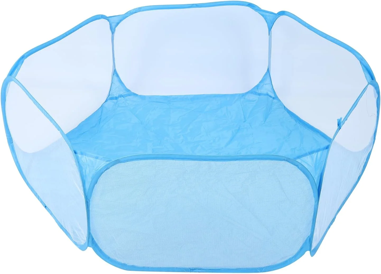 محوطه بازی حیوانات کوچک ممتاز Cryfokt، محوطه بازی تاشو قابل حمل حیوانات خانگی با کیف نگهداری، حصار تمرینی چادر قفس پارچه آکسفورد محکم برای توله سگ ها، بچه گربه ها، حیوانات خانگی کوچک