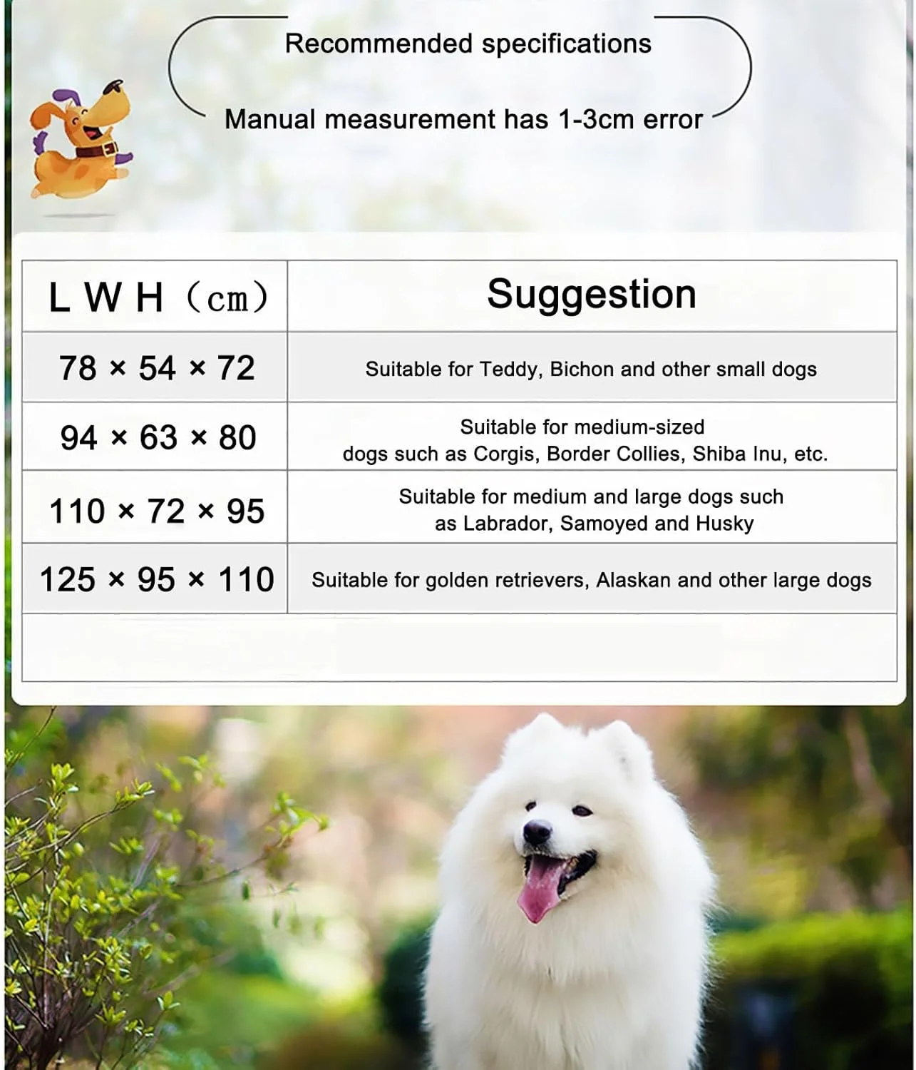 قفس سگ برای سگ های متوسط/بزرگ، خانه سگ، لانه بزرگ غیرقابل تخریب داخلی، تقویت کامل لوله مربعی، قوی و محکم و همیشه گرم، نقره ای-125x95x110 سانتی متر