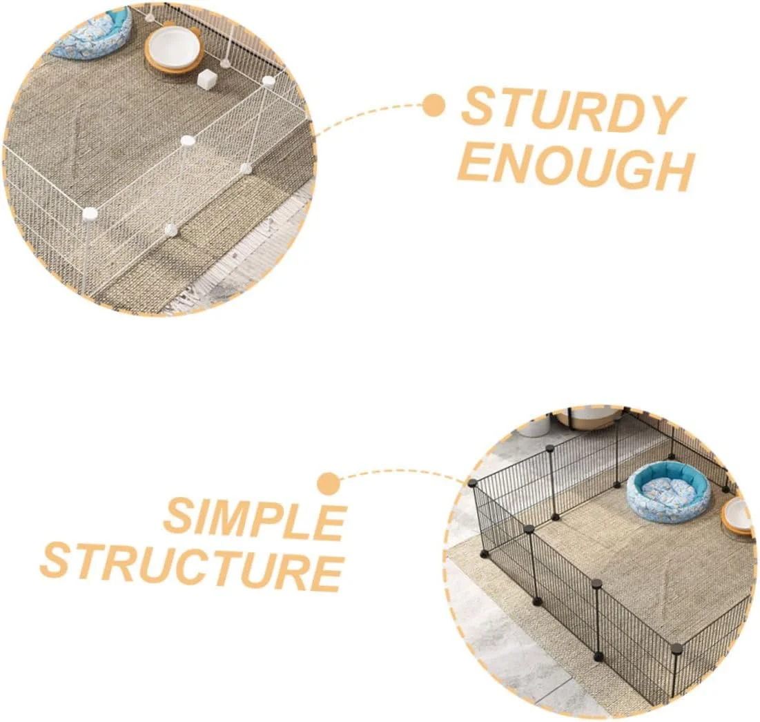 Supvox بسته 30 عددی اتصال دهنده سگک حصار قفس، محفظه حیوانات، مکعب سیمی، قطعات قفسه ذخیره سازی، سازمان دهنده، ابزار سلطنتی، سازمان دهنده اتصال قفسه ذخیره سازی برای قفسه ها، لوازم جانبی ساده