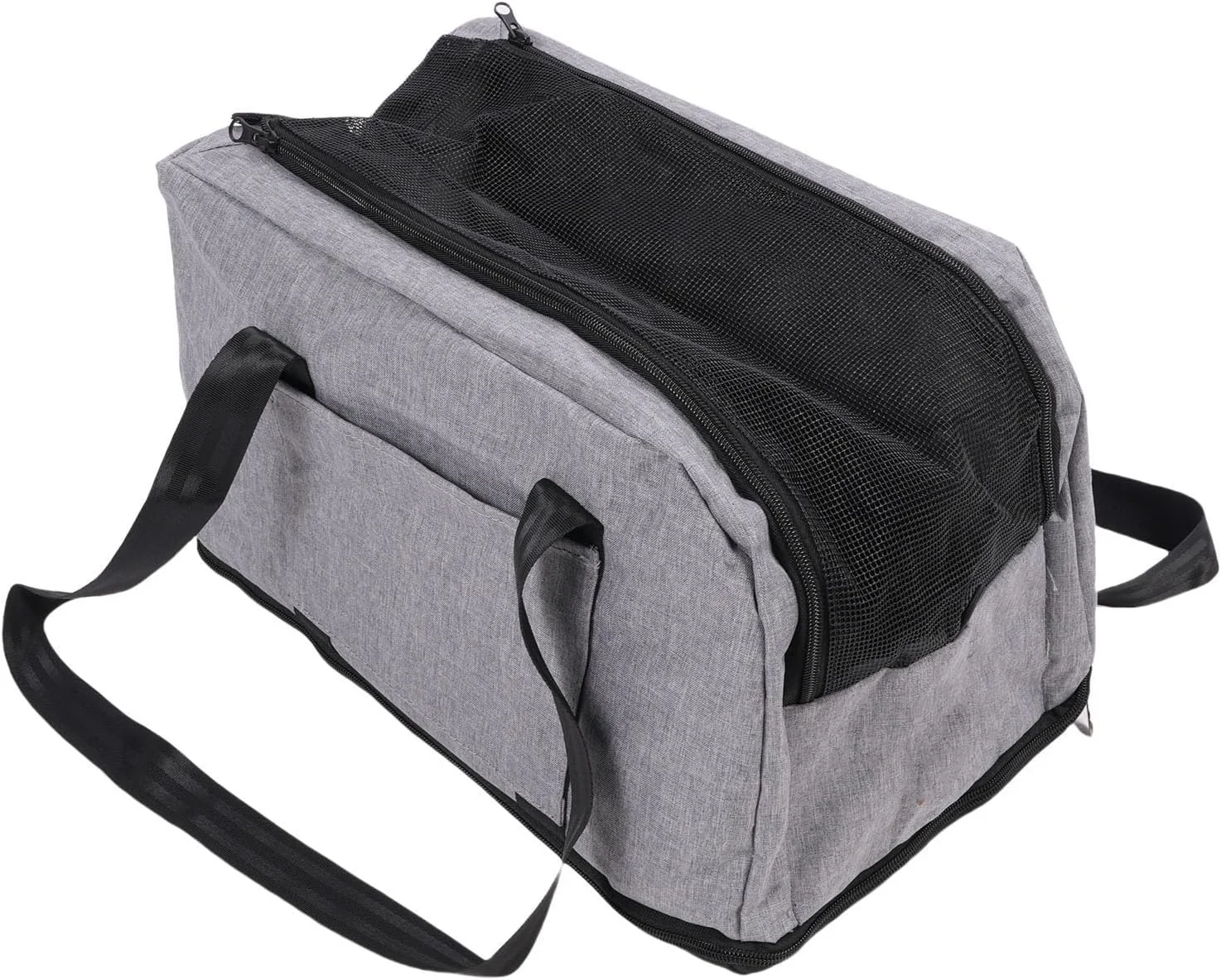 خانه حیوانات خانگی قابل حمل کنسول وسط، کیف حمل دستی جداشدنی حیوانات خانگی با بند ایمن، فضای استراحت راحت برای حیوان خانگی شما، ایده آل برای ماشین یا فضای باز