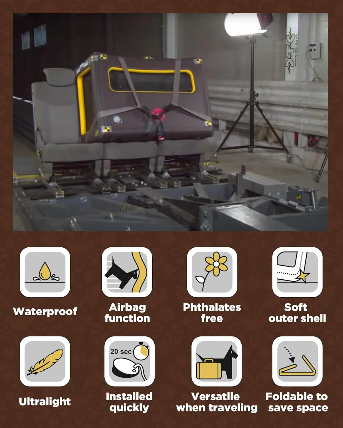 باکس حمل سگ خودرو HIGHPI