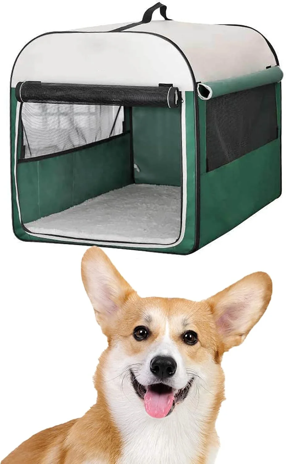 محفظه تاشو حیوانات خانگی، محوطه بازی سگ، محوطه بازی قابل حمل حیوانات خانگی، قفس تمرینی، خانه چادر حیوانات خانگی، محوطه بازی توله سگ، زمین بازی، برای توله سگ، سگ، گربه