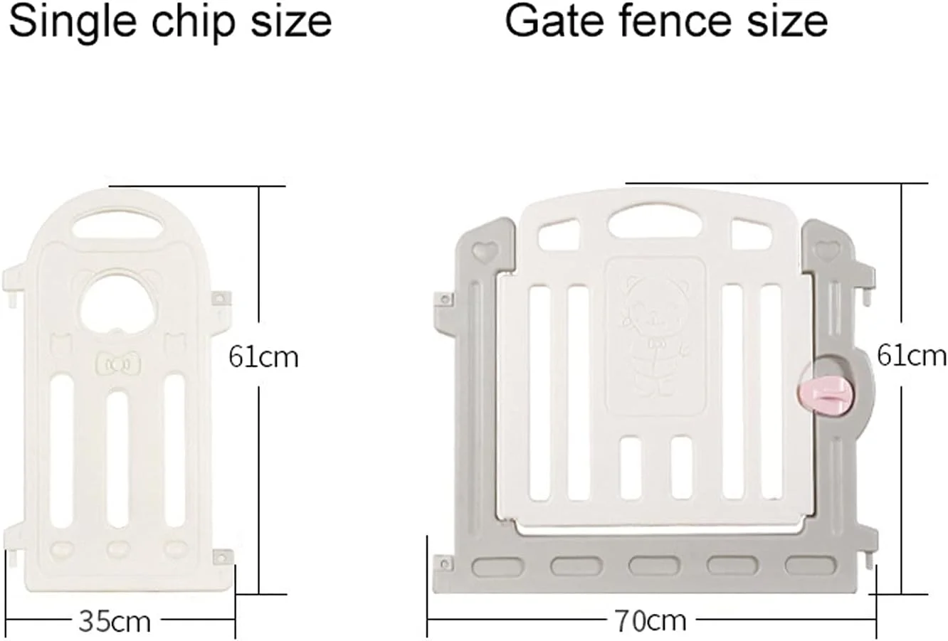 محوطه توری تاشو و قابل حمل سگ CLoxks، محوطه بازی حیوانات خانگی با درب، قفس سگ و توله سگ، محوطه تمرین داخلی و پنل برای سگ، توله سگ و حیوانات کوچک، حصار ایمنی توله سگ