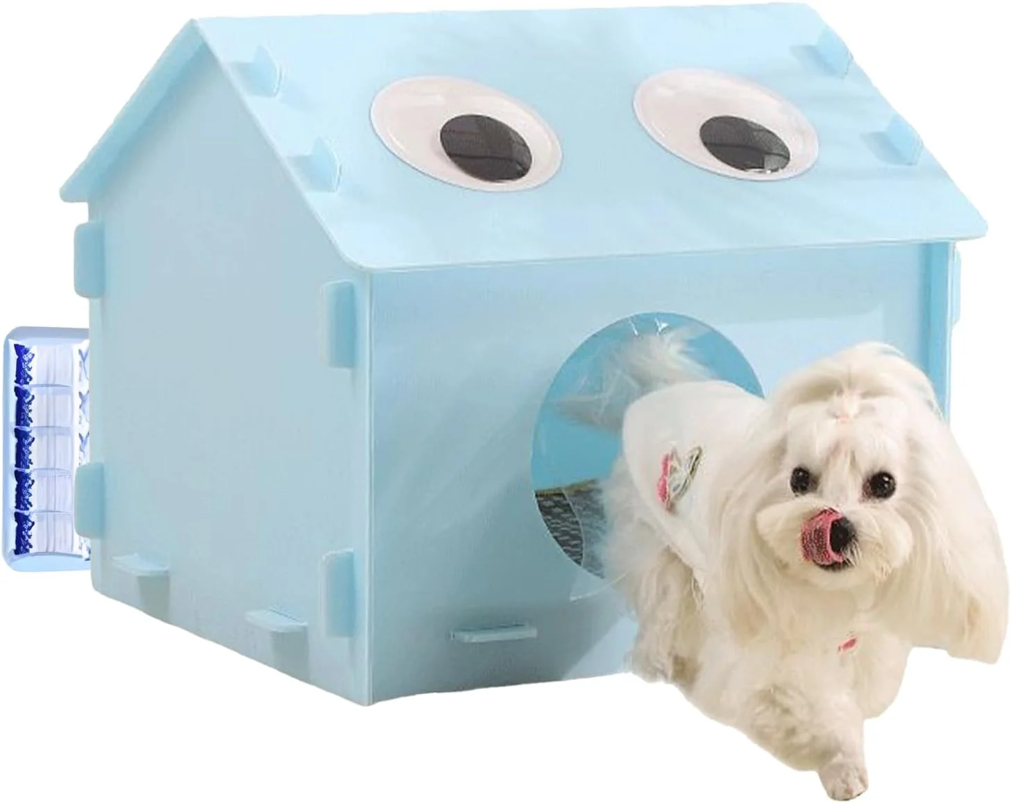 خانه خنک کننده گربه، لانه پناهگاه گربه با تهویه مطبوع - تخت خواب ضد لغزش سگ برای اتاق خواب، بالکن، فضای باز، اتاق نشیمن، فضای داخلی