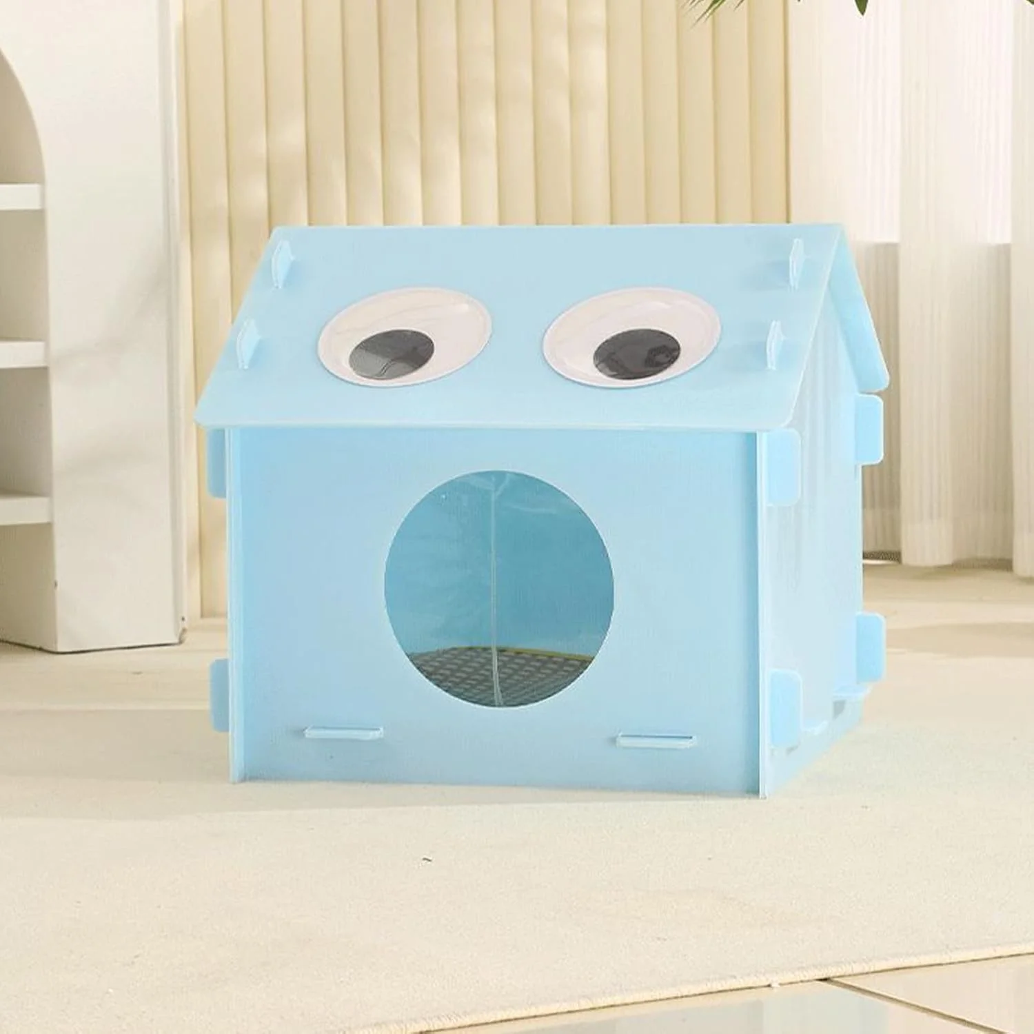 خانه خنک کننده گربه، لانه پناهگاه گربه با تهویه مطبوع - تخت خواب ضد لغزش سگ برای اتاق خواب، بالکن، فضای باز، اتاق نشیمن، فضای داخلی