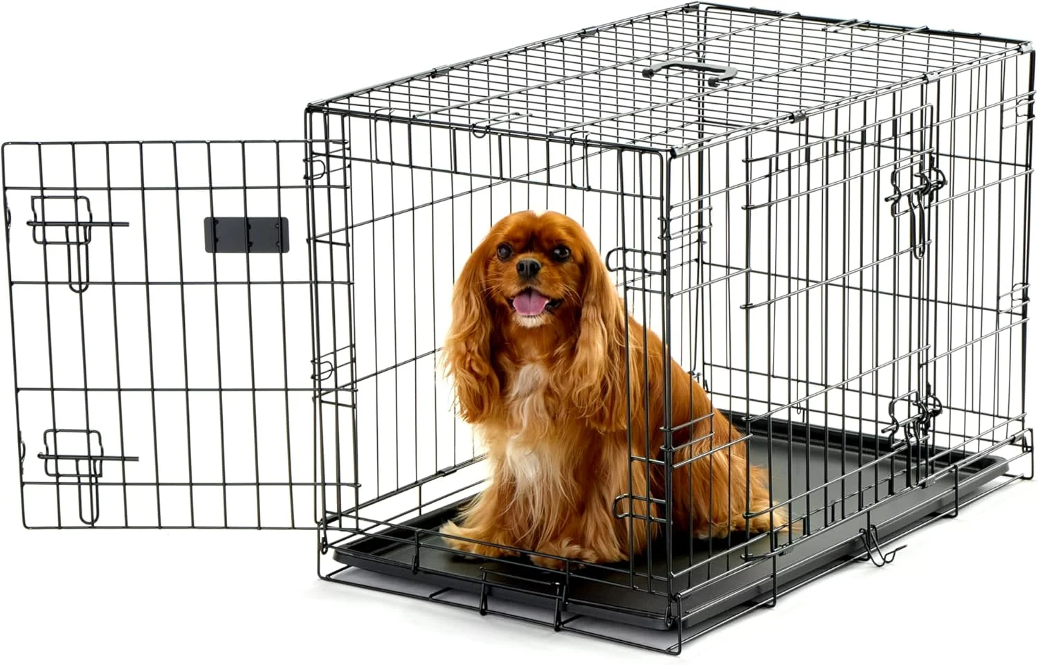 جعبه فلزی سگ کارلسون، مدل Secure and Compact، دو درب، سایز متوسط