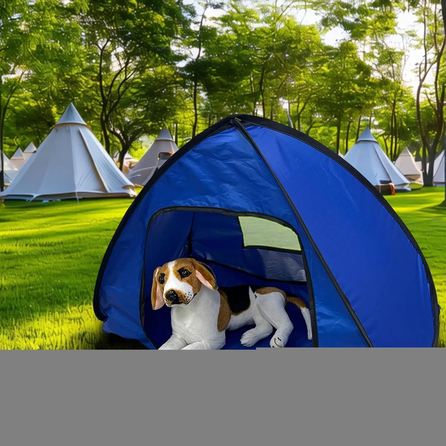 Cat Tent for Camping, Foldable Pet House Waterproof Shelter, Outside Cat Dog Outside Shade Tent for Picnicking Lawn Garden Patio Outings Backyard