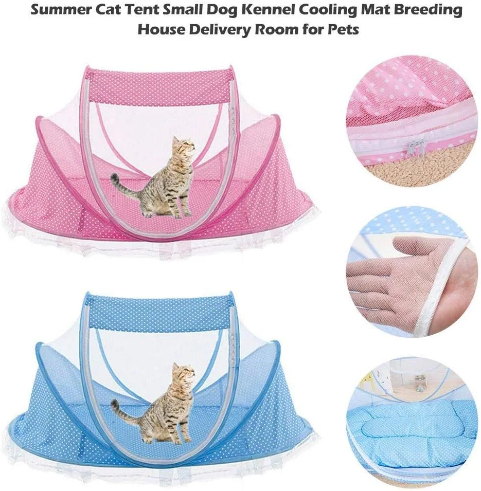 چادر گربه، محوطه بازی حیوانات خانگی، چادر کمپینگ حیوانات خانگی، توری تنفسی، چادرهای پاپ آپ تاشو قابل حمل سگ توله سگ گربه خرگوش خوکچه هندی پارچه لانه بازی، استفاده در فضای داخلی/خارجی خانه سرگرم کننده