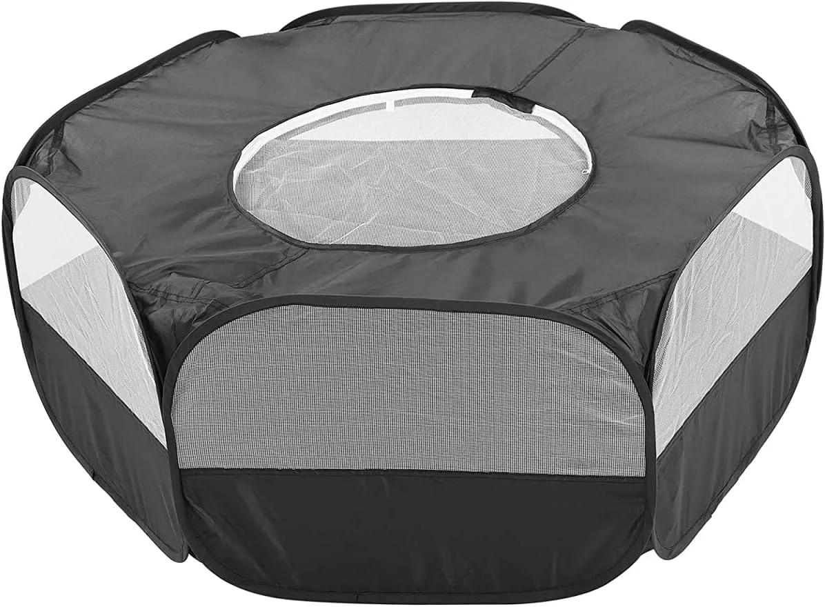 توری تاشو حیوانات خانگی BERTY·PUYI، قفس چادری راحت و قابل تنفس، لوازم جانبی حیوانات خانگی برای بچه گربه ها و توله سگ ها - #2