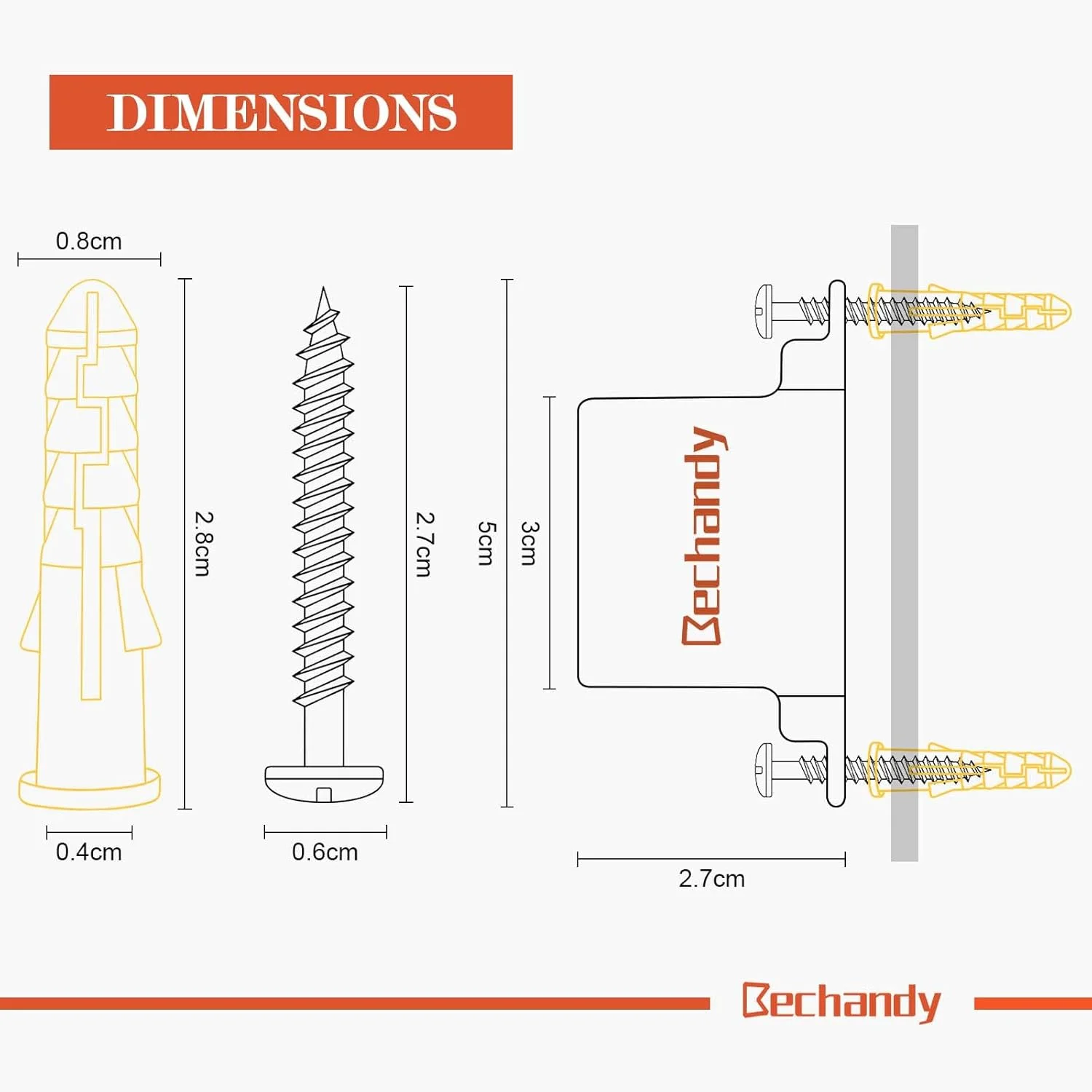 بست اتصال نرده به دیوار بچندی، بسته 4 عددی، مناسب محوطه بازی سگ در حیاط، ورودی، باغ، لوازم جانبی محوطه بازی سگ برای داخل/خارج از خانه
