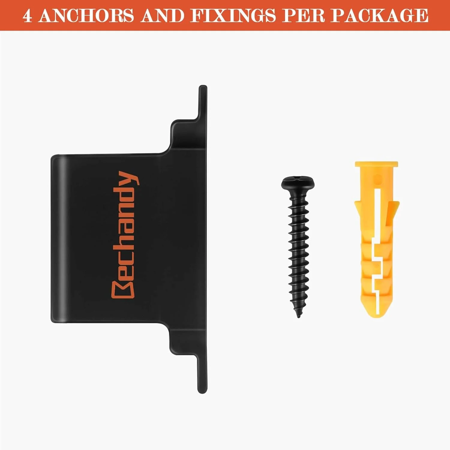 بست اتصال نرده به دیوار بچندی، بسته 4 عددی، مناسب محوطه بازی سگ در حیاط، ورودی، باغ، لوازم جانبی محوطه بازی سگ برای داخل/خارج از خانه