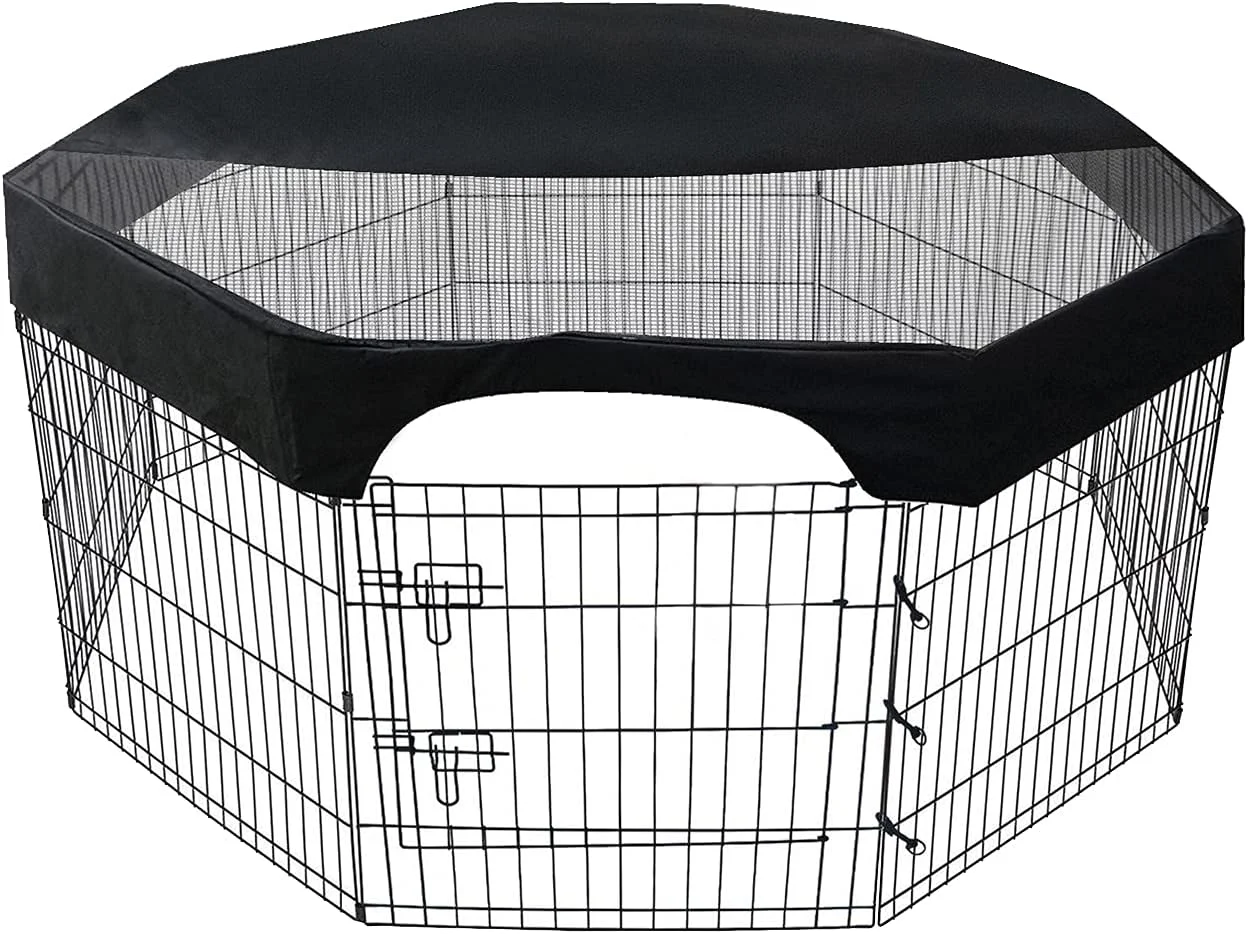 محوطه بازی حیوانات خانگی، حصار سگ 24 اینچی هشت ضلعی، زمین بازی برای حیوانات خانگی، آموزش خواب با پوشش بالایی تنفسی برای استفاده در داخل و خارج از منزل محوطه بازی حیوانات خانگی، حصار سگ 24 اینچی هشت ضلعی، زمین بازی برای حیوانات خانگی، آموزش خواب با پوشش بالایی تنفسی برای استفاده در داخل و خارج از منزل